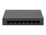 DIGITUS Switch 8-Port 10/100 Unmanaged schwarz