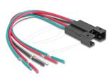 DELOCK Fassung für 22mm 6 Pin Taster oder Schalter