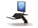 Fellowes Sitz/Stehlösung Lotus für 1 Monitor schwarz