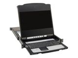 Eaton 8-Port KVM Switch Console, DisplayPort , 17 in. LCD