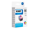 KMP Patrone HP C2P07AE NR.62XL color 415S. H128 refilled