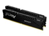 DDR5 32GB PC 5600 CL36 Kingston KIT (2x16GB) FURY Beast BK retail