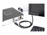DIGITUS HDMI-Kabel A HighSpeed Ethernet St/St 2.0m schwarz