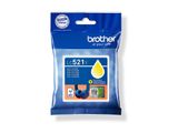Patrone Brother LC-521Y Gelb DCPJ1260x/1310x/1360x/1460x