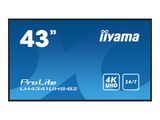 IIYAMA 108cm (43") LH4341UHS-B2 16:9 3xHDMI+USB IPS 4K retail