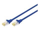 DIGITUS CAT 6A S/FTP Patchkabel, 10 Stück, 2m, blau