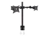 Techly Schreibtischhalterung f. 2LCD 13"-27" diagonal Klemme