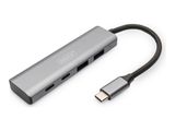 DIGITUS USB-C-Hub 4-Port 3.1 ->2xUSB A 2xUSB C int.Kabel