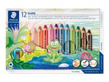 STAEDTLER Buntstift Noris jun 12ST 3in1 + Spitzer