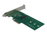 Inter-Tech PCIe Adapter Karte KT016 PCIe x4 -> M.2 Slot