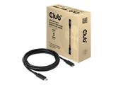 Club3D Kabel USB 3.2 Typ C 2m Verlängerung 5Gbps St/Bu retail