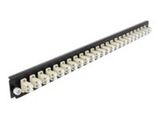 DELOCK 19 LWL Spleißbox Frontblende 24 Port LC Duplex beige