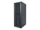 INTELLINET Netzwerkschrank 32HE 600x600mm schwarz,unmontiert