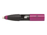 FABER-CASTELL Radierer Spitzer Kombi brombeer-blau