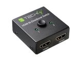 Techly HDMI Switch, Bi-Direktional, Switch 4K@60Hz, 2-Port