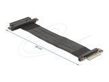 DELOCK Riser Karte PCI Express 3.0 x4 St > x8 Slot mit Kabel