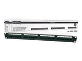 DIGITUS Patchpanel 1HE 24-Port Cat6 ungeschirmt schwarz