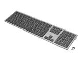 DIGITUS Ultra-Slim Tastatur, drahtlos, 2,4 GHz