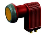 Schwaiger Twin LNB 40mm Sun Protect Ziegelrot