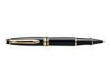 WATERMAN Rollerball Expert Black F Schwarz Geschenkbox