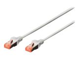DIGITUS CAT 6 S/FTP Patchkabel, 5 Stück, 20m, grau