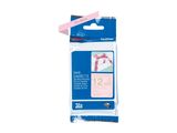 Schriftbandkassette Brother 12mmx4m rosa/gold n. klebend