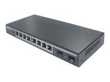 DIGITUS Switch 8-Port Gigabit 86W PoE + 2 SFP Ports schwarz
