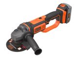 Black&Decker Akku-Winkelschleifer 125mm, 18V/4,0Ah BCG720M1