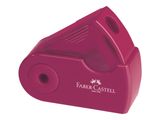 FABER-CASTELL Klappspitzdose Sleeve Mini rot/blau