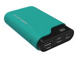 RealPower Powerbank PB-7500C grün 7.500mAh