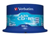 CD-R Verbatim 700MB 50pcs Pack 52x Spindel Azo crystal