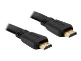 DELOCK HDMI Flachkabel Ethernet A -> A St/St 3.00m 4K