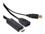 Club3D Adapter HDMI > DP St/Bu 4K@30Hz Polybeutel