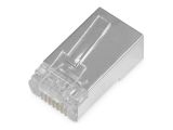 DIGITUS Modularstecker CAT 6 für Rundkabel - 100 Stk.
