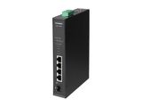EDIMAX Switch Industrial 4-Port POE GbE + 1 GbE SFP unmanag.