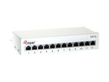 Equip Patchpanel 12xRJ45 Cat6 Desktop 250MHz RAL7035