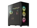 CORSAIR Geh Midi iCUE 5000X RGB (Tempered Glass) Black