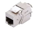 DIGITUS Keystone Jack Cat6a RJ45 geschirmt Metall Set 24Stk.