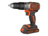 Black&Decker Akku-Schlagbohrs.18V 2x1,5Ah,bürstenlo BL188KB