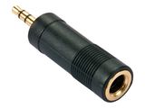 LINDY Audioadapter 3.5mm/6.3mm m/f