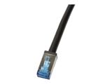 Logilink Outdoor PE Patchkabel CAT.6A S/FTP, schwarz, 1,0m