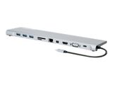 MANHATTAN USB-C ÜPD 11in1-Dockingstation MST für 3 Monitore