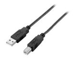 Equip USB Kabel 2.0 A-B St/St 3.0m schwarz Polybeutel