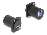 DELOCK D-Typ Modul USB 5 Gbps Typ-A Bu zu Typ-B Bu Schrauben