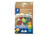 STAEDTLER Buntstifte Noris colour jumbo 100% PEFC 12er-Set