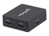 MANHATTAN 1080p 2-Port HDMI-Splitter Strom über USB schwarz