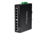 TRENDnet Industrie Switch 8 Port Fast Ethernet L2 DIN-Rail