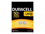 Duracell Batterie Knopfzelle LR44 1.5V 2St.