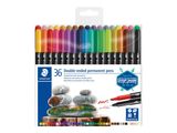 STAEDTLER Fasermaler D.spitze permanent 36ST