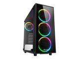 Sharkoon Gehäuse TG4 RGB ATX 1xGlas schwarz